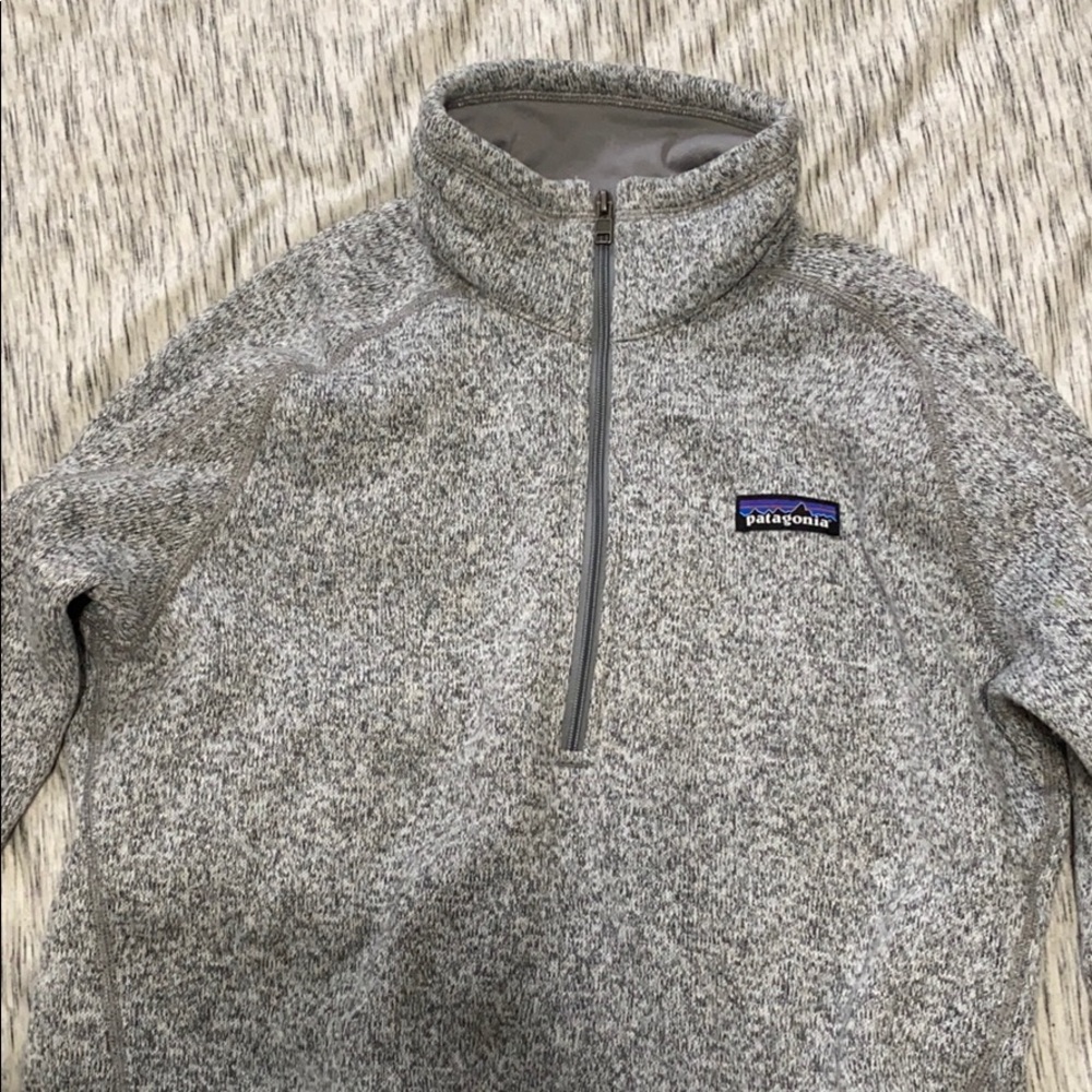 Patagonia women’s better sweater quarter zip med